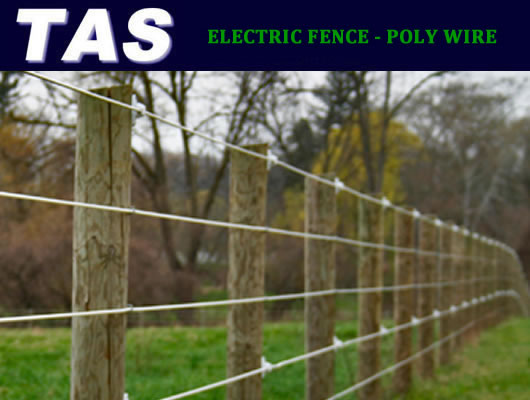 Security Control - Electric Fencing Poly Wire fence